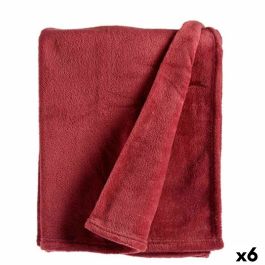 Manta Rosa oscuro 150 x 0,5 x 200 cm (6 Unidades)