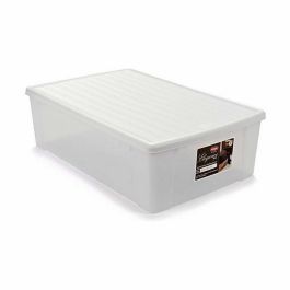 Caja de Almacenaje con Tapa Stefanplast Elegance Blanco Plástico 38,5 x 17 x 59,5 cm (6 Unidades)