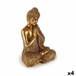 Figura Decorativa Buda Sentado Dorado 17 x 33 x 23 cm (4 Unidades) Precio: 91.95000056. SKU: B13WJ27P2C
