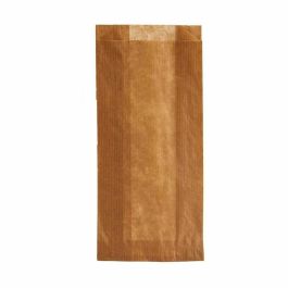 Set de Bolsas Reutilizables para Alimentos Kinvara 190939000486 Marrón Celulosa 10 x 34 cm Compostable (28 Unidades)