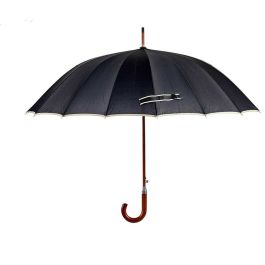 Paraguas Negro Metal Tela 110 x 110 x 95cm (24 Unidades)