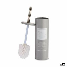 Escobilla para el Baño Beauty Products Blanco Gris Acero Plástico 9,5 x 37,5 x 9,5 cm (12 Unidades) Precio: 49.95000032. SKU: B1F6S8P77B
