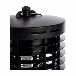 Lámpara Antimosquitos con Colgador para Pared 4 W Negro ABS 13 x 23 x 13 cm (6 Unidades)