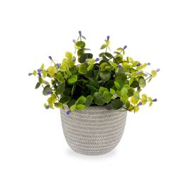 Planta Decorativa Ibergarden QY-H022 Plástico Flores 21 x 20,6 x 21 cm (8 Unidades)