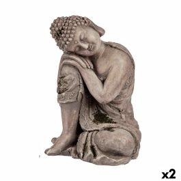Figura Decorativa para Jardín Buda Poliresina 23 x 34 x 28 cm (2 Unidades) Precio: 68.94999991. SKU: B18632V5GH