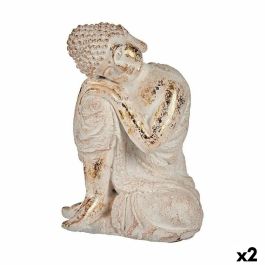 Figura Decorativa para Jardín Buda Poliresina 23 x 33 x 26 cm (2 Unidades) Precio: 63.9500004. SKU: B1A4GZHEAB