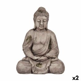 Figura Decorativa para Jardín Buda Poliresina 23 x 42 x 30 cm (2 Unidades) Precio: 73.94999942. SKU: B15VHY3DZR