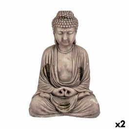 Figura Decorativa para Jardín Buda Poliresina 22,5 x 40,5 x 27 cm (2 Unidades) Precio: 76.68999965. SKU: B1DD6FWH2G