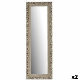 Espejo de pared Blanco Madera Vidrio 45,5 x 136 x 1,5 cm (2 Unidades) Precio: 105.94999943. SKU: B1G2XHLK9S