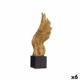 Figura Decorativa Alas Negro Dorado 8 x 33,5 x 13,5 cm (6 Unidades) Precio: 101.0349993224. SKU: B1GVRX2GXD