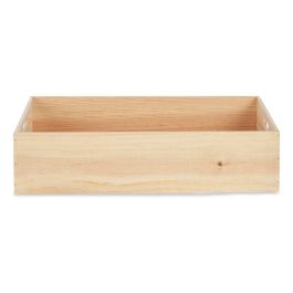 Caja Decorativa Madera de pino 40 x 14 x 60 cm (4 Unidades)