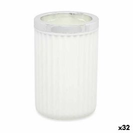 Portacepillos de Dientes Blanco Plástico 7,5 x 11,5 x 7,5 cm (32 unidades)