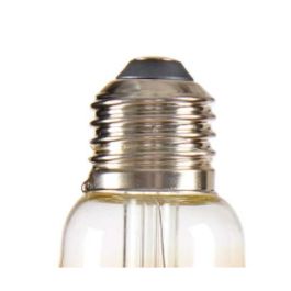 Bombilla LED Vintage E27 Transparente 4 W 12,5 x 17,5 x 12,5 cm (12 Unidades)