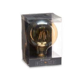 Bombilla LED Vintage E27 Transparente 4 W 12,5 x 17,5 x 12,5 cm (12 Unidades)
