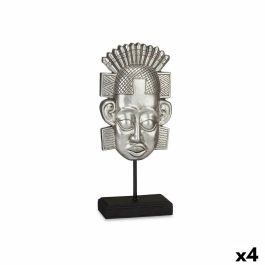 Figura Decorativa Indio Plateado 17,5 x 36 x 10,5 cm (4 Unidades) Precio: 63.9500004. SKU: B1K7W68NPD