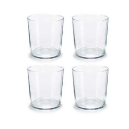 Set de Vasos Bistro 380 ml Transparente Cristal (6 Unidades)