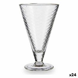 Copa de Helados y Batidos Transparente Vidrio 340 ml (24 Unidades)