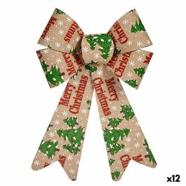 Lazo Merry Christmas Adorno Navideño Multicolor PVC 16 x 24 x 4 cm (12 Unidades) Precio: 12.68999963. SKU: B1FXEQ5E9C