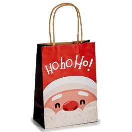 Bolsa de Papel Papá Noel Blanco Rojo 13,5 x 8 x 21 cm (12 Unidades) Bolsa de Papel Papá Noel Blanco Rojo 13,5 x 8 x 21 cm (12 Unidades)
