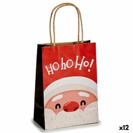 Bolsa de Papel Papá Noel Blanco Rojo 13,5 x 8 x 21 cm (12 Unidades) Bolsa de Papel Papá Noel Blanco Rojo 13,5 x 8 x 21 cm (12 Unidades)