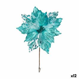 Flor Decorativa Azul Plástico 32 x 48 x 32 cm (12 Unidades) Precio: 32.49999984. SKU: B1FZXK8PCT