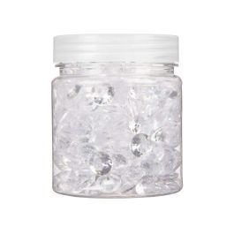 Piedras Decorativas Diamante 150 g Transparente Plástico 6,5 x 8 x 6,5 cm (16 Unidades)