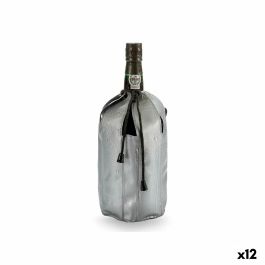 Enfriador de Botellas Gris PVC 12 x 12 x 21,5 cm (12 Unidades)