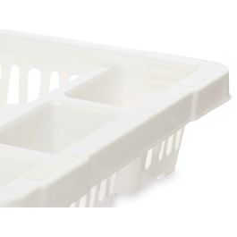 Escurridor para Fregadero Blanco Plástico 42,5 x 7 x 29,5 cm (24 Unidades)