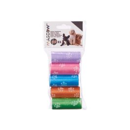 Bolsas higiénicas Multicolor Plástico Mascotas 5 Piezas (12 Unidades)