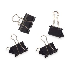 Pinzas Pincello 392 Negro Metal Clip Grande (24 Unidades)