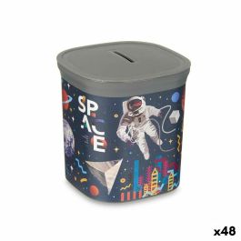 Hucha Multicolor Astronauta Plástico 9 x 10,2 x 9 cm (48 Unidades)