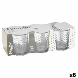 Set de Vasos Ondas Transparente Vidrio 265 ml (8 Unidades) Precio: 23.94999948. SKU: B17G69HPNZ