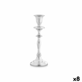 Candelabro Plateado Aluminio 4,5 x 20 x 7,5 cm (8 Unidades) Precio: 44.68999964. SKU: B14NQQEY4R