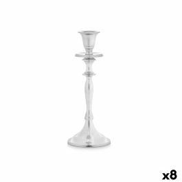 Candelabro Plateado Aluminio 4,5 x 23 x 8 cm (8 Unidades) Precio: 50.49999977. SKU: B1DPRSK4TB