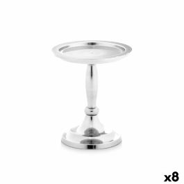 Candelabro Plateado Aluminio 10 x 12 x 10 cm (8 Unidades) Precio: 54.074899564400006. SKU: B16B9W677D