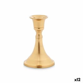 Candelabro Dorado Aluminio 5 x 11 x 9 cm (12 Unidades) Precio: 35.50000003. SKU: B192GCHHNA