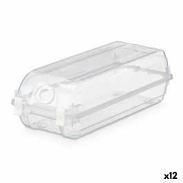 Caja apilable para zapatos Transparente Plástico 14 x 10 x 32 cm (12 Unidades)