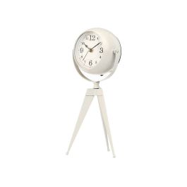 Reloj de Mesa Trípode Blanco Metal 12 x 30 x 12 cm (4 Unidades)