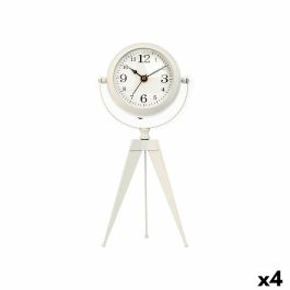 Reloj de Mesa Trípode Blanco Metal 12 x 30 x 12 cm (4 Unidades) Precio: 68.94999991. SKU: B16DNZ5WLT