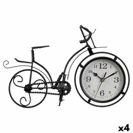 Reloj de Mesa Bicicleta Negro Metal 33 x 22,5 x 4,2 cm (4 Unidades) Precio: 87.9499995. SKU: B1E4DSHNWX