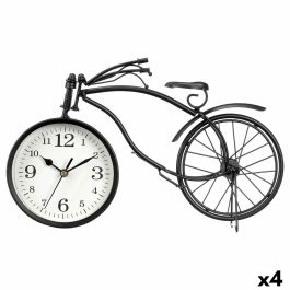 Reloj de Mesa Bicicleta Negro Metal 36 x 22 x 7 cm (4 Unidades) Precio: 88.95000037. SKU: B1ART647K2