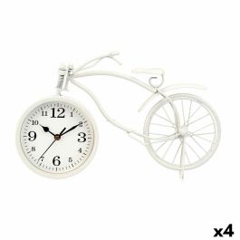 Reloj de Mesa Bicicleta Blanco Metal 36 x 22 x 7 cm (4 Unidades) Precio: 88.50000016. SKU: B1CW59D45P