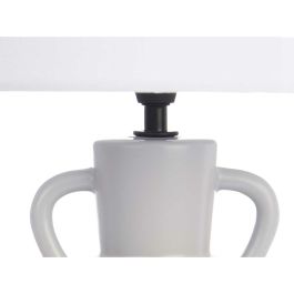 Lámpara de mesa Jarrón 40 W Gris Cerámica 24 x 39,7 x 24 cm (4 Unidades)