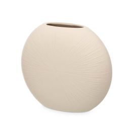 Jarrón Beige Cerámica 29 x 26 x 11 cm (4 Unidades) Circular