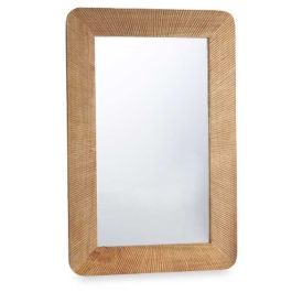 Espejo de pared Marrón Madera de mango Rayas 90 x 60 x 2 cm Precio: 58.49999947. SKU: B1AE7BMQ3N