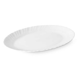 Fuente de Cocina Blanco Vidrio 30,5 x 2,5 x 23,5 cm (24 Unidades)