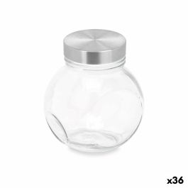 Tarro de galletas Transparente Vidrio 460 ml (36 Unidades) Con Tapa Inclinable