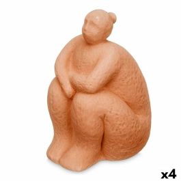 Figura Decorativa Naranja Dolomita 18 x 30 x 19 cm (4 Unidades) Mujer Sentado Precio: 56.58999995. SKU: B1EEKTLKRL