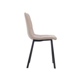 Silla Marrón Tela 45 x 89 x 53 cm Elegante (4 Unidades)