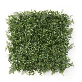 Jardin Vertical 50 X 50 Cm Hoja Verde Oscura Ibergarden (10 Unidades) Precio: 118.49999964. SKU: B13SQD832J